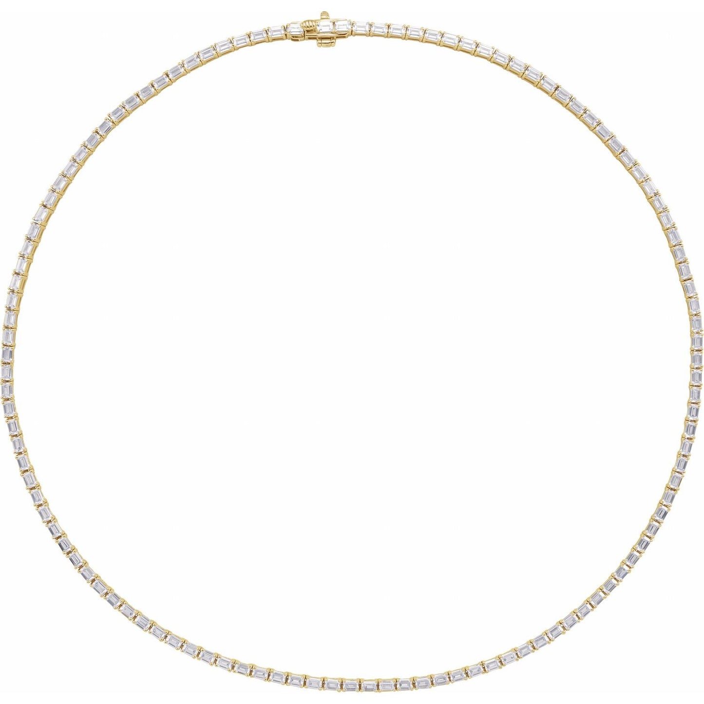 11 3/4 CTW Line 16" Necklace