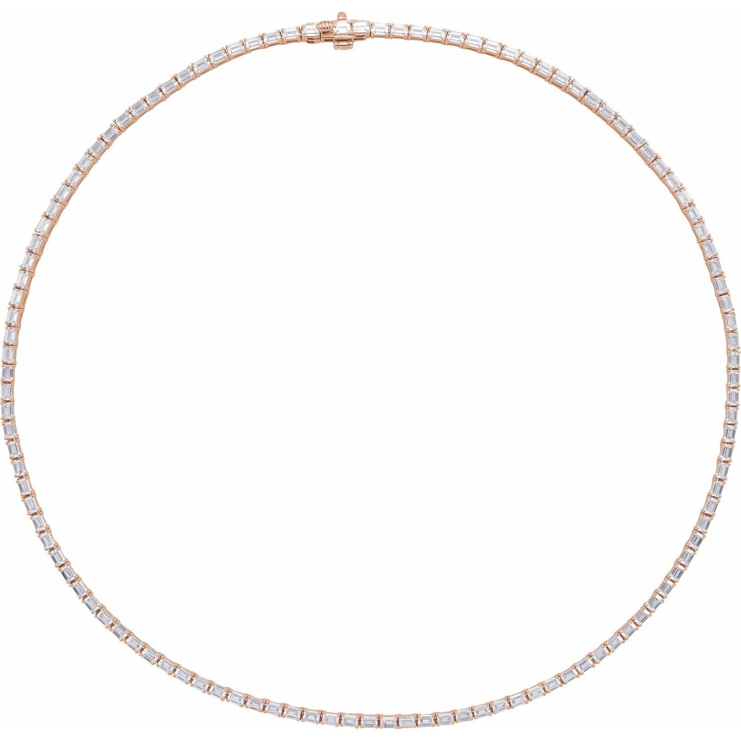 11 3/4 CTW Line 16" Necklace