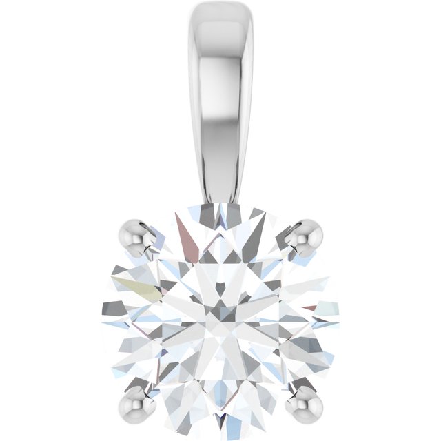 1 CTW Solitaire Pendant