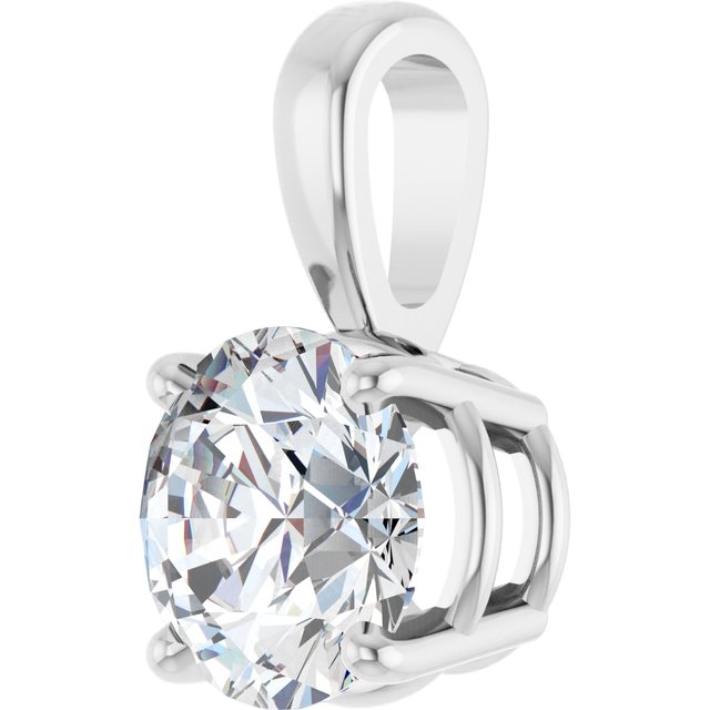 1 CTW Solitaire Pendant