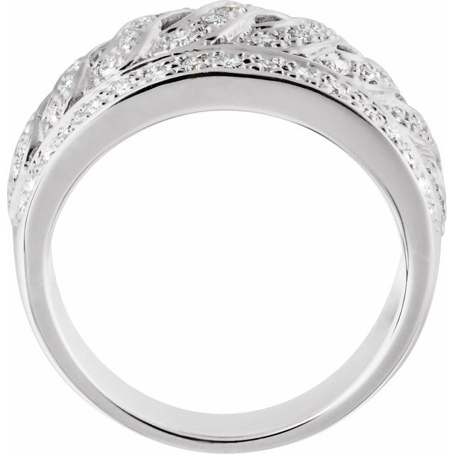1/2 CTW Accented Ring