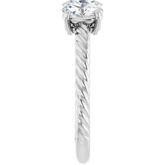 3 CTW Three-Stone Engagement Ring