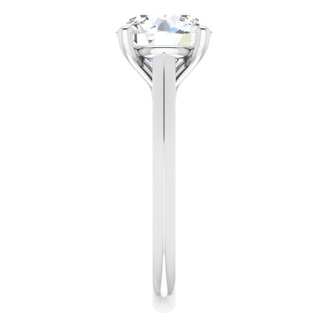 2 9/10 CTW Round Solitaire Engagement Ring