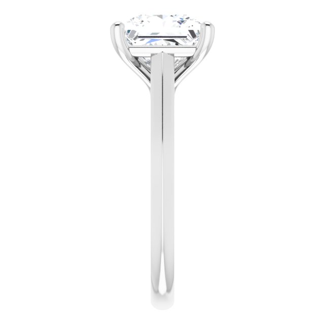 3 CTW Square Solitaire Engagement Ring