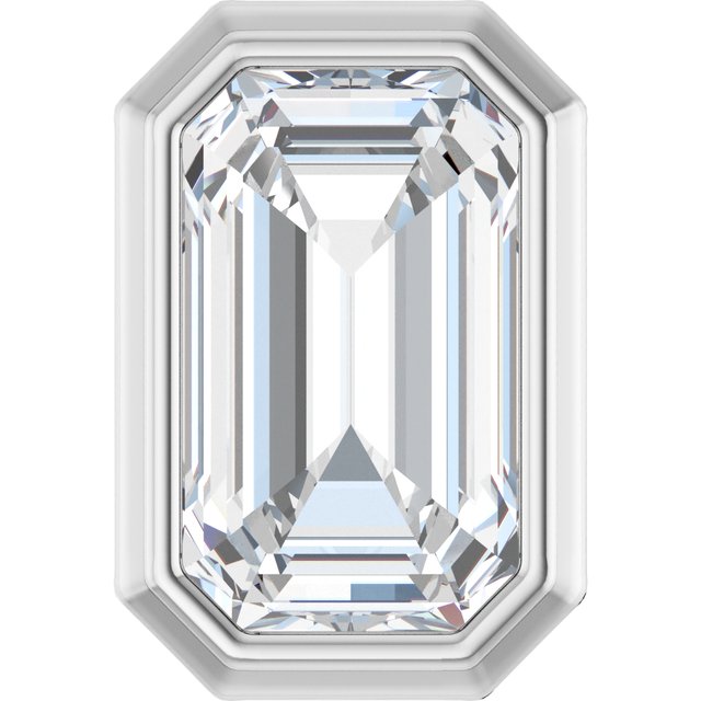 1/4 CTW Solitaire Slide Bezel-Set Pendant