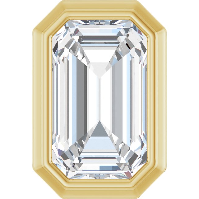 1/4 CTW Solitaire Slide Bezel-Set Pendant
