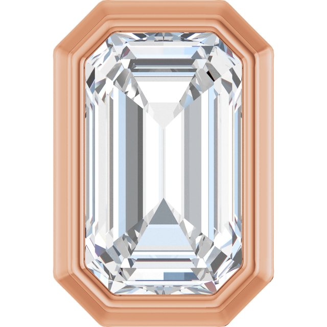 1/4 CTW Solitaire Slide Bezel-Set Pendant