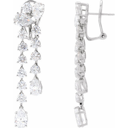9 1/2 CTW Dangle Earrings