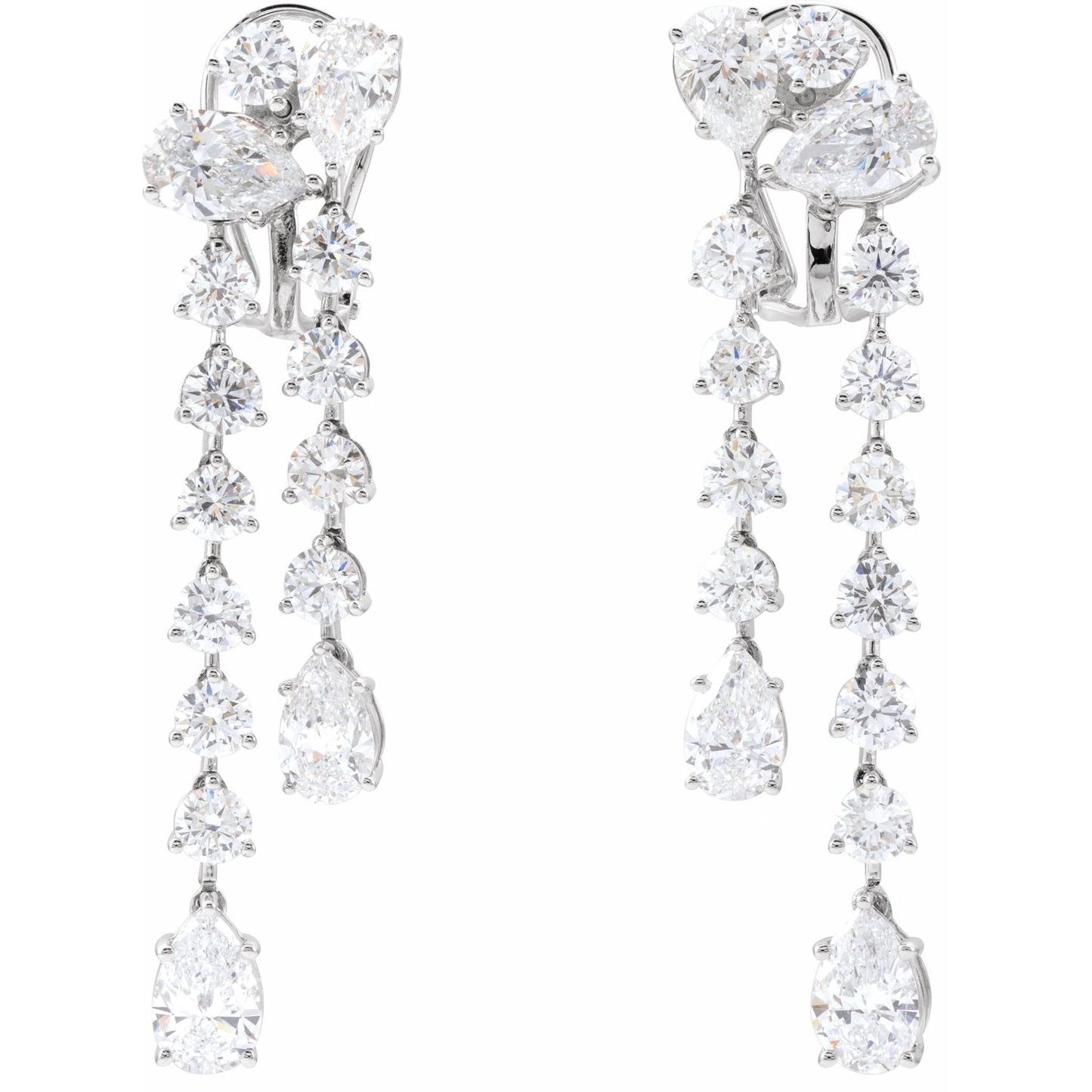 9 1/2 CTW Dangle Earrings