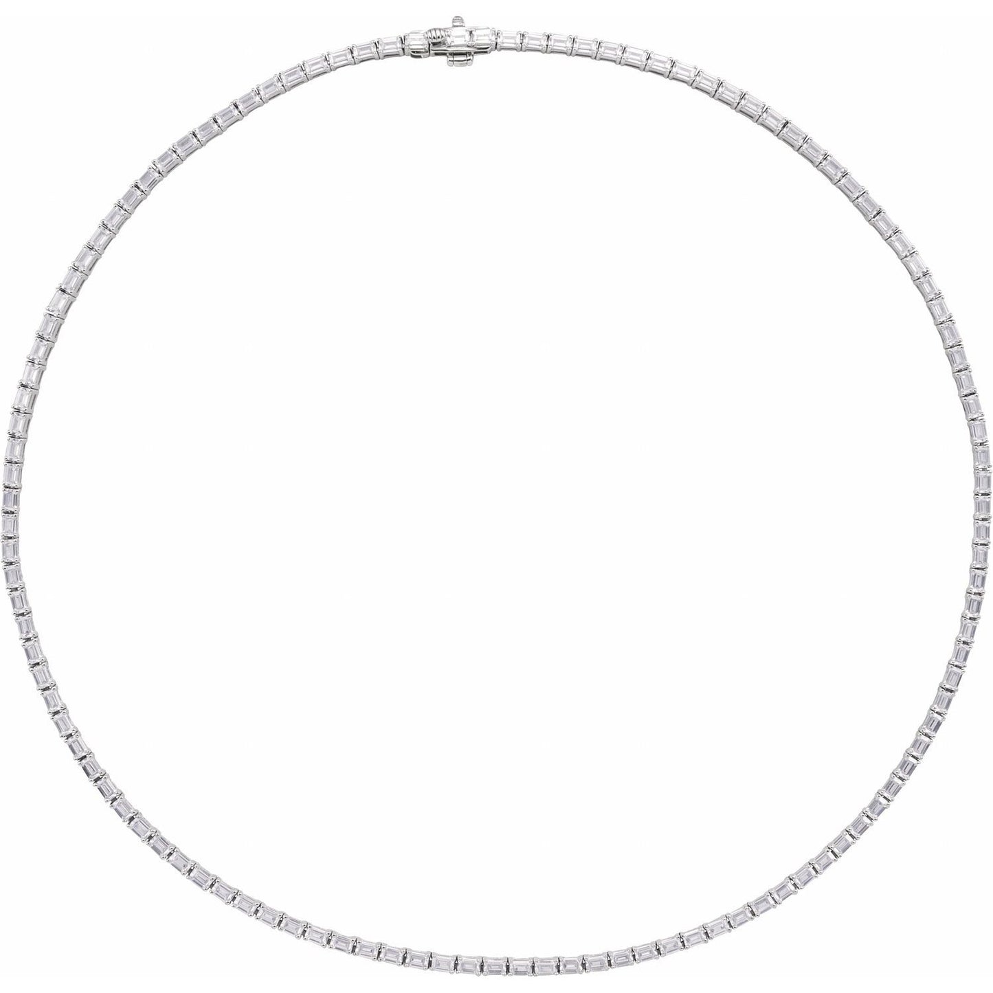 11 3/4 CTW Line 16" Necklace