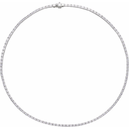 11 3/4 CTW Line 16" Necklace