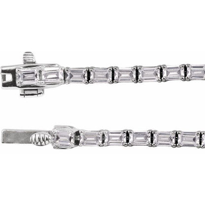 11 3/4 CTW Line 16" Necklace