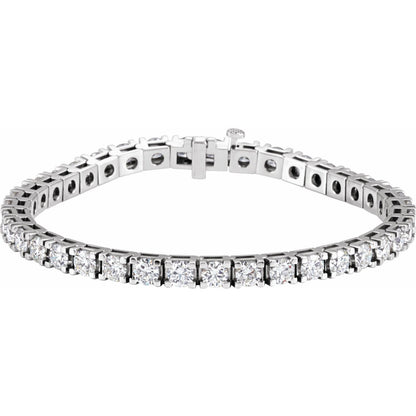 9 1/6 CTW Line 7 1/4" Bracelet