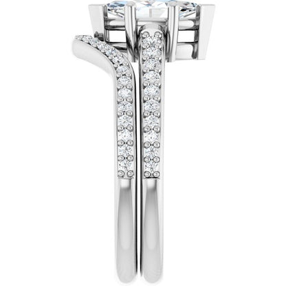 9/10 CTW Marquise Engagement Ring
