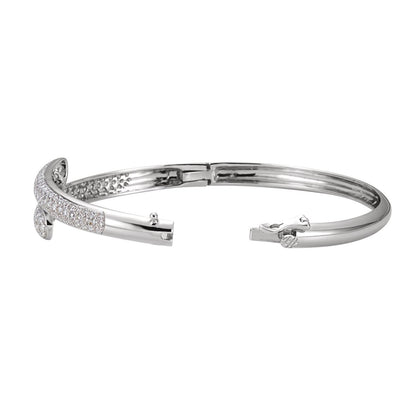 3 CTW Pavé Bangle 6 1/2" Bracelet