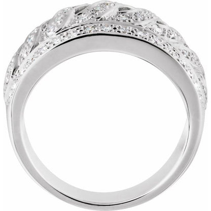 1/2 CTW Accented Ring