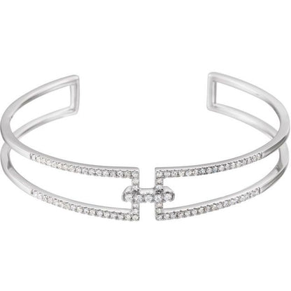 3/4 CTW Cuff 6" Bracelet