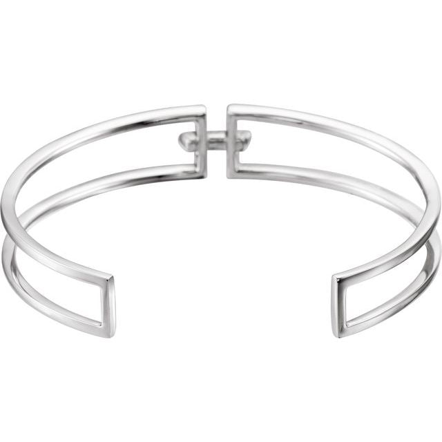 3/4 CTW Cuff 6" Bracelet
