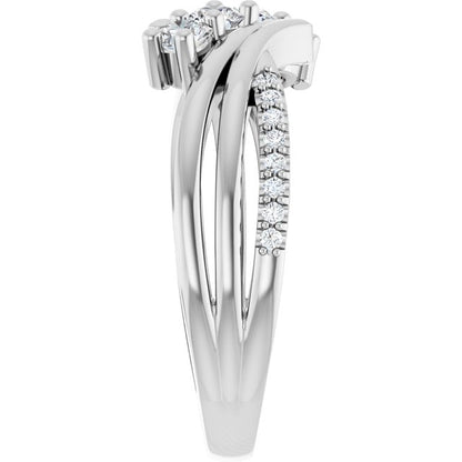 Four-Stone 1.07 CTW Family Ring