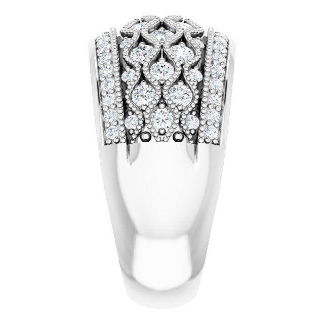 1 CTW Accented Ring