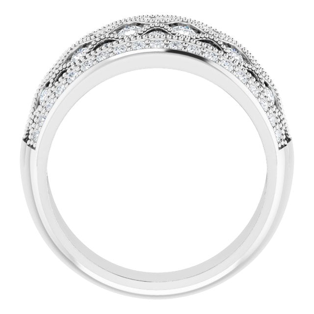 1 CTW Accented Ring