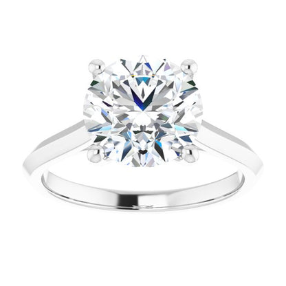 2 9/10 CTW Round Solitaire Engagement Ring
