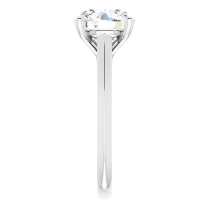 2 9/10 CTW Round Solitaire Engagement Ring