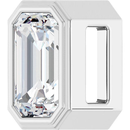 1/4 CTW Solitaire Slide Bezel-Set Pendant