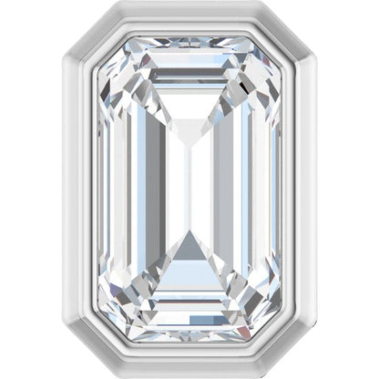 1/4 CTW Solitaire Slide Bezel-Set Pendant