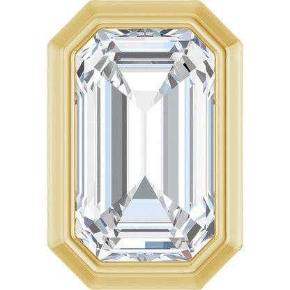 1/4 CTW Solitaire Slide Bezel-Set Pendant
