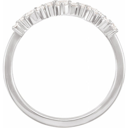 1/4 CTW Scattered Stackable Ring